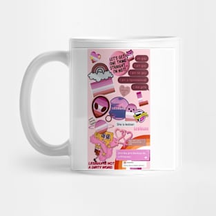 Rainbow pride LGBTQ Mug